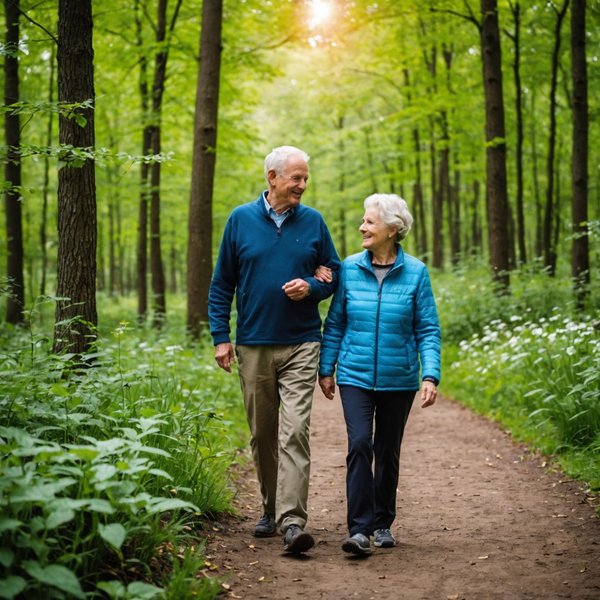Quels sont les bienfaits des promenades en nature pour la santé mentale et physique des seniors ?