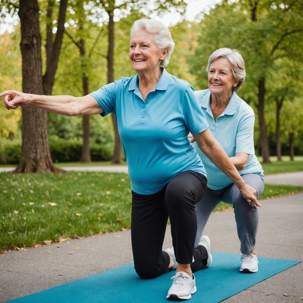 Comment les seniors peuvent-ils intégrer des exercices de renforcement musculaire doux pour améliorer leur équilibre et prévenir les chutes ?